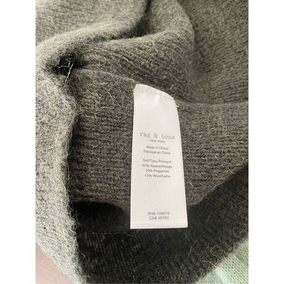Rag&Bone  Women’s Lindsay crew neck alpaca sweater size XS, NWT - Picture 8 of 8